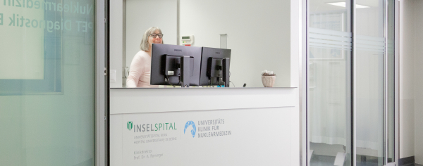 Empfang PET Diagnostik Bern AG / Universitätsklinik für Nuklearmedizin