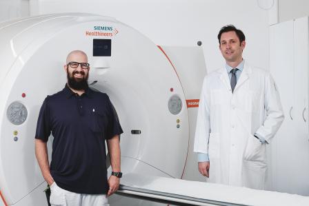 Marco Viscione und Prof. Dr. Axel Rominger